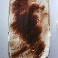 El cooksnap de Silvia Roa cuando hizo Tiramisú con queso philadelphia.