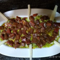 El cooksnap de Miguel Martinez Hernandez cuando hizo Tartar de atún sobre una base de guacamole.