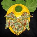 Dipika Bhalla का कुकस्नैप जब उन्होंने कॉर्न-स्पिनाच ओपन सैंड्विच (corn spinach open sandwich recipe in Hindi) बनाया था।