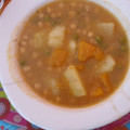 El cooksnap de Priscila cuando hizo Puchero de garbanzos con calabaza sin carne.