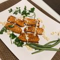 El cooksnap de wendy diaz cuando hizo Salmón a la plancha con salsa teriyaki.