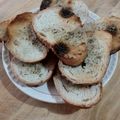 El cooksnap de Antonella cuando hizo Tostadas saborizadas con pan de unos días....nada se tira !!.