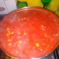 El cooksnap de Carmenchu cuando hizo Garbanzos con tomate.