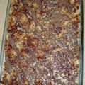 El cooksnap de Laura Ureña Pont cuando hizo Tarta de galletas y natillas de nutella🍪🍫.