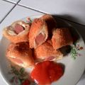 Cooksnap dari Dewi Rizki Treni untuk resep Roti Gulung Sosis