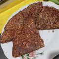 El cooksnap de Lariita Toconas cuando hizo Tortilla de avena sabor banana y chocolate.
