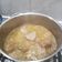 El cooksnap de María Rodríguez Camba cuando hizo Solomillo con salsa de almendras.