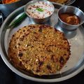 Rupa Tiwari का कुकस्नैप जब उन्होंने मूंग स्प्राउट्स चीला विथ चटनी । बनाया था।