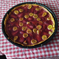 El cooksnap de Pili Alcazar Urda cuando hizo Tarta de fresas y plátano.