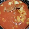 El cooksnap de Regina Hernandez cuando hizo Carne con papas.