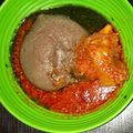 mhhadejia 's cooksnap of when they made Ewedu soup.