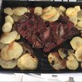 El cooksnap de Florencia Anabella Franco cuando hizo Carne al horno con papas.