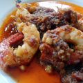 El cooksnap de Noemí cuando hizo Gambas al ajo y pimentón.