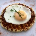 Mara's cooksnap of when they made Potato waffle.