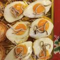 El cooksnap de Teresa Lloret cuando hizo Cestitas de gulas con huevos de codorniz.