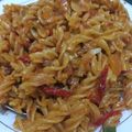 Cooksnap dari RIVAL ADHIPRANATA untuk resep Fusilli Spicy Bolognese