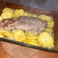 El cooksnap de Laura Naharro Rodriguez cuando hizo Solomillo de cerdo al horno con patatas.
