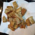El cooksnap de Iana Juste Hernández cuando hizo Berenjenas empanadas.