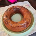 El cooksnap de María Belén Sanabria cuando hizo Torta de mandarina.