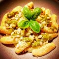 Christina Hoos's cooksnap of when they made Gnocchi mit Basilikumpesto.