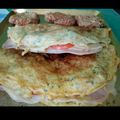 El cooksnap de Ana cuando hizo Omelette caprese! Fácil rápido y delicioso!.