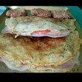 El cooksnap de Ana cuando hizo Omelette caprese! Fácil rápido y delicioso!.