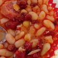 El cooksnap de Nuria Gonzalez cuando hizo Alubias blancas guisadas tipo fabada asturiana.