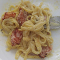 El cooksnap de Gema Pérez cuando hizo Espaguetis carbonara.