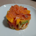 El cooksnap de Victor cuando hizo Ensalada de salmón.