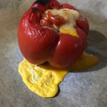 El cooksnap de Alberto san cuando hizo Pimientos rojos rellenos asados.