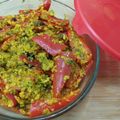 Binita Makwana's cooksnap of when they made લાલ મરચાનું અથાણું (Lal Marcha Athanu Recipe In Gujarati).