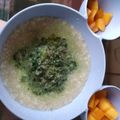 Cooksnap của Betty Ng khi họ làm theo món Cháo bồ câu nấu bí đỏ, hạt sen