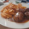El cooksnap de Tere Jimenez cuando hizo Albóndigas en salsa española.