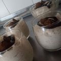 El cooksnap de aguus cuando hizo Mousse de chocolate blanco.