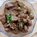 Sadia Alvi's cooksnap of when they made Tawa kaleji.