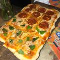El cooksnap de Florencia Castro Tomás cuando hizo Pizza fácil con levadura en polvo.