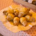 Andiii Cooksnap-ja, amikor elkészítette a(z) Sajtos minikifli receptet.