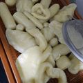 Cooksnap dari Dwinov Dian untuk resep PEMPEK DOS (Pempek tanpa 🦈) Empuk, kenyal, krispi di luar lembut di dalam, tidak alot
