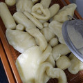 Cooksnap dari Dwinov Dian untuk resep PEMPEK DOS (Pempek tanpa 🦈) Empuk, kenyal, krispi di luar lembut di dalam, tidak alot