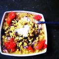 Puja Rakesh का कुकस्नैप जब उन्होंने समोसा चाट (Samosa Chaat recipe in hindi) बनाया था।