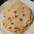 nitsa's cooksnap of when they made Πίτες για σουβλάκια πολύ νόστιμες.
