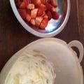 El cooksnap de Vicky Balbi cuando hizo Crema Chantilly.