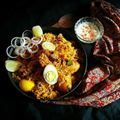 Sanjhbati Sen.'s cooksnap of when they made চিকেন বিরিয়ানী.