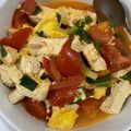 Hui-Lan Hsu 的 豆腐蕃茄炒蛋 cooksnap