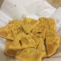 El cooksnap de vivi cuando hizo Sopaipilla con zapallo.