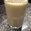 El cooksnap de Carolina Olivera G. cuando hizo Batido -smoothie- de durazno.