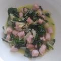 El cooksnap de Juan Jose Diaz Ballesta cuando hizo Espinacas con Salchichas.