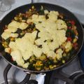 El cooksnap de Antonio Almanza cuando hizo Calabacitas con queso.
