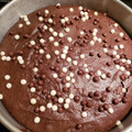 El cooksnap de magela negro cuando hizo Torta de chocolate tipo Brownie 😍.