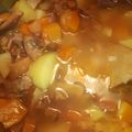 El cooksnap de Loly cuando hizo Patatas con níscalos y calabaza.